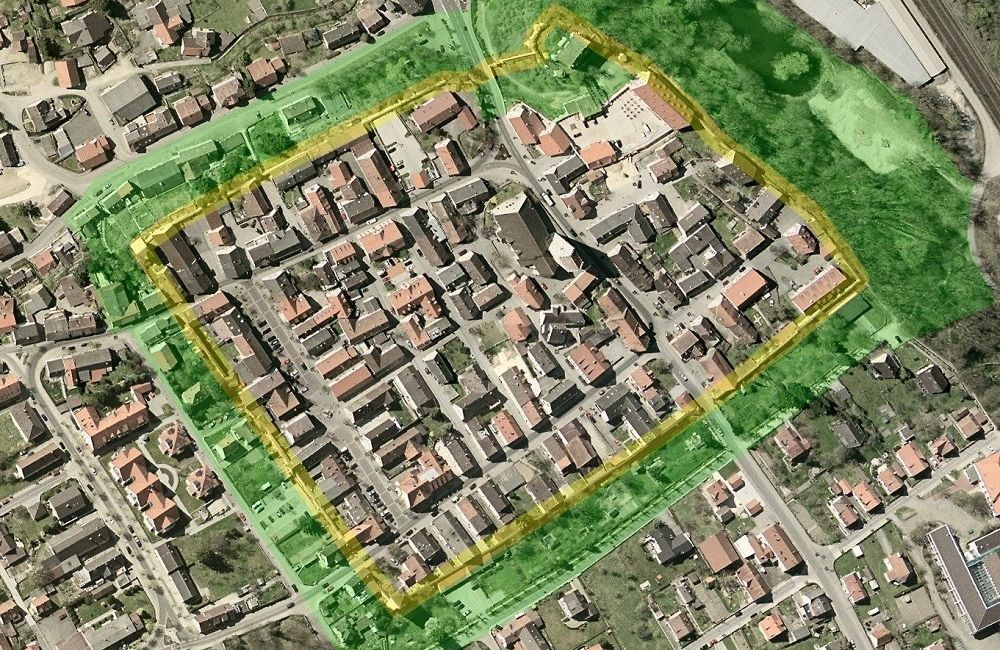 Plan Stadtmauer/Stadtgraben Planungsbüro Weigelt